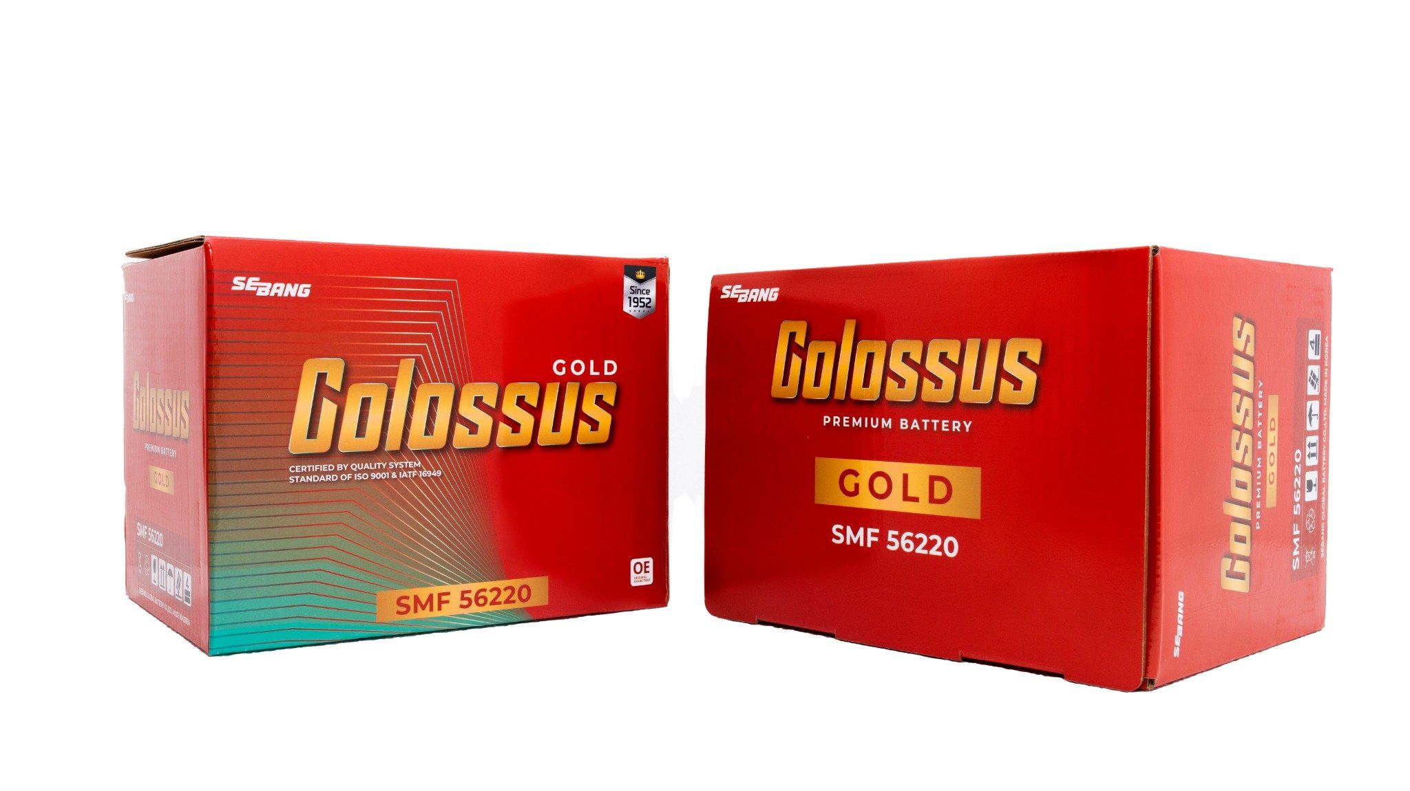 Ắc Quy COLOSSUS SMF 56220 (12V-62Ah)