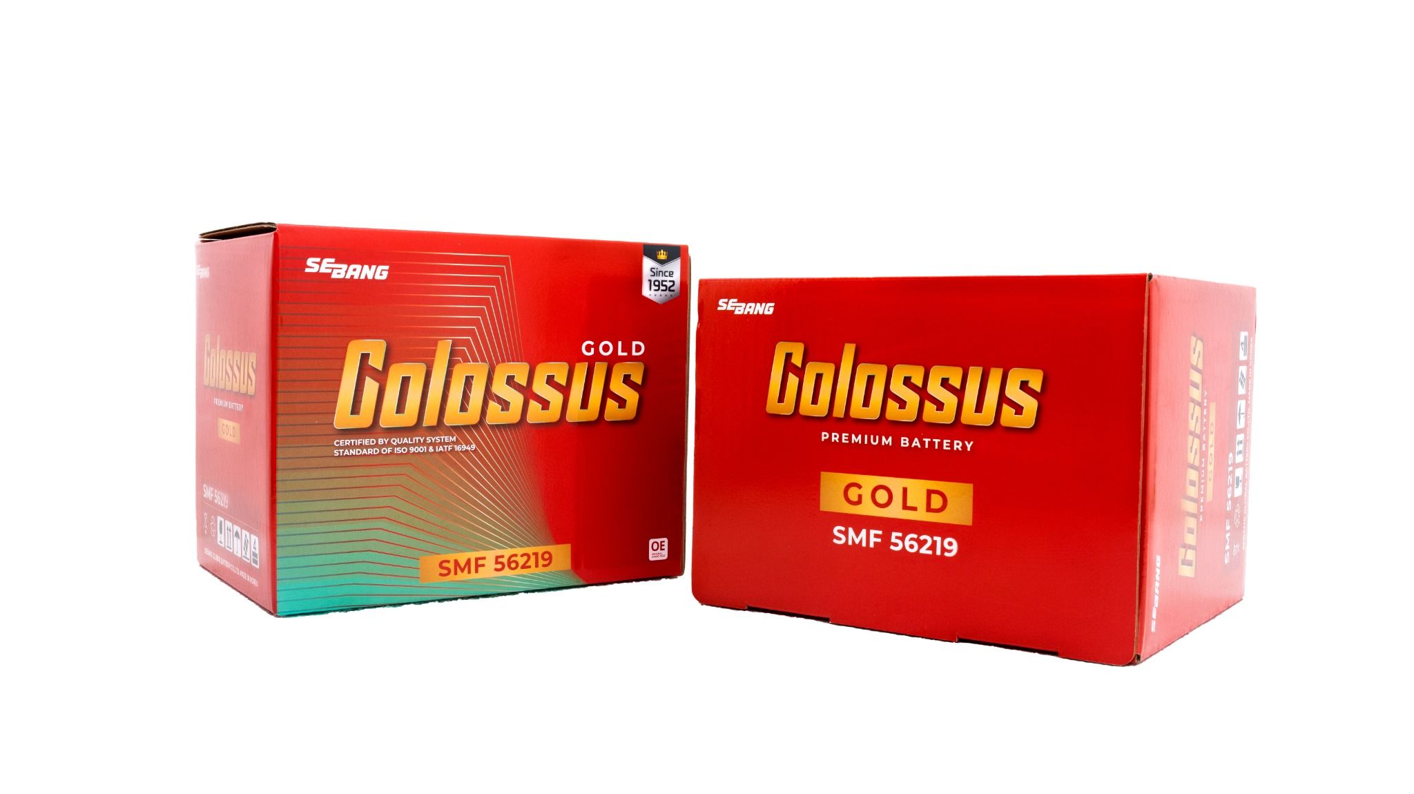 Ắc Quy COLOSSUS SMF 56219 (12V-62Ah)