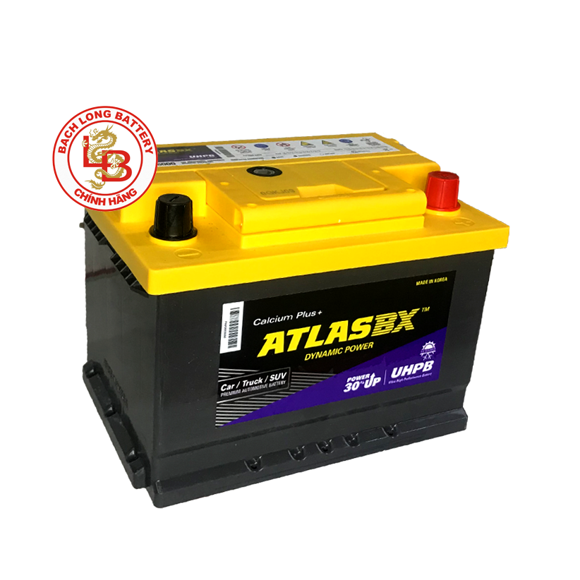 Ắc Quy ATLAS DIN UMF 56000 (12V-60Ah)