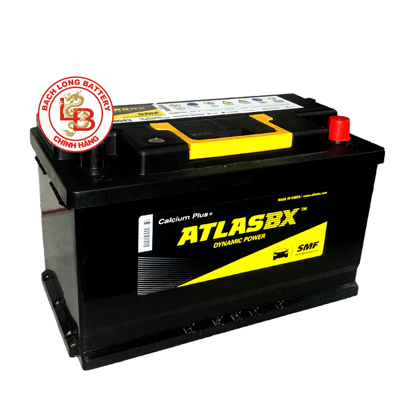 Ắc Quy ATLAS DIN MF 58043 (12V-80Ah)