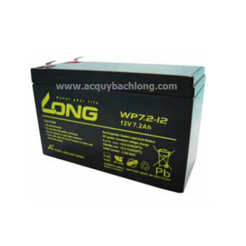  Ắc Quy LONG WP7.2-12 (12V-7.2Ah) 