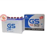  Ắc Quy GS N70 (12V-70Ah) 