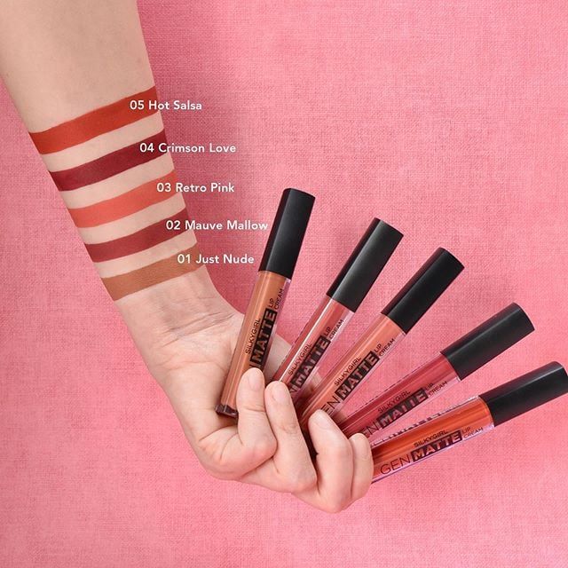 Bộ Son Kem Lì Cấp Ẩm Nhẹ Môi Gen Matte ( Kèm hộp - Số lượng có hạn)