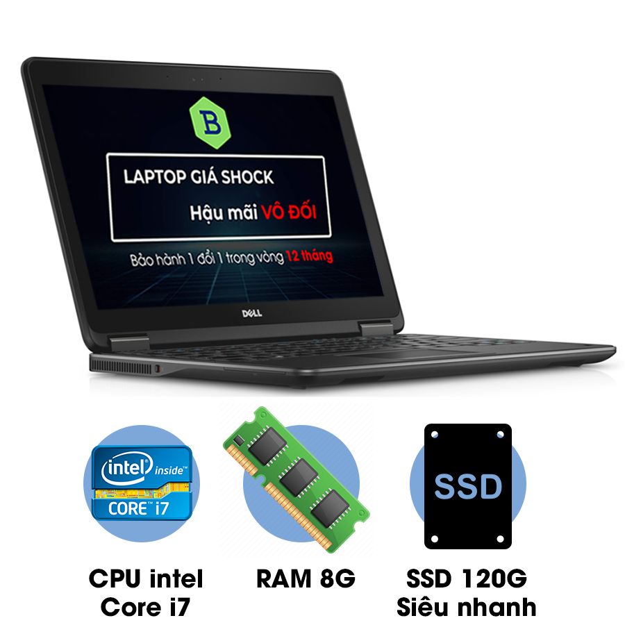 Laptop cũ Dell Latitude E7440 Core i7-4600U Laptop cũ Dell Latitude E7440 Core i7-4600U