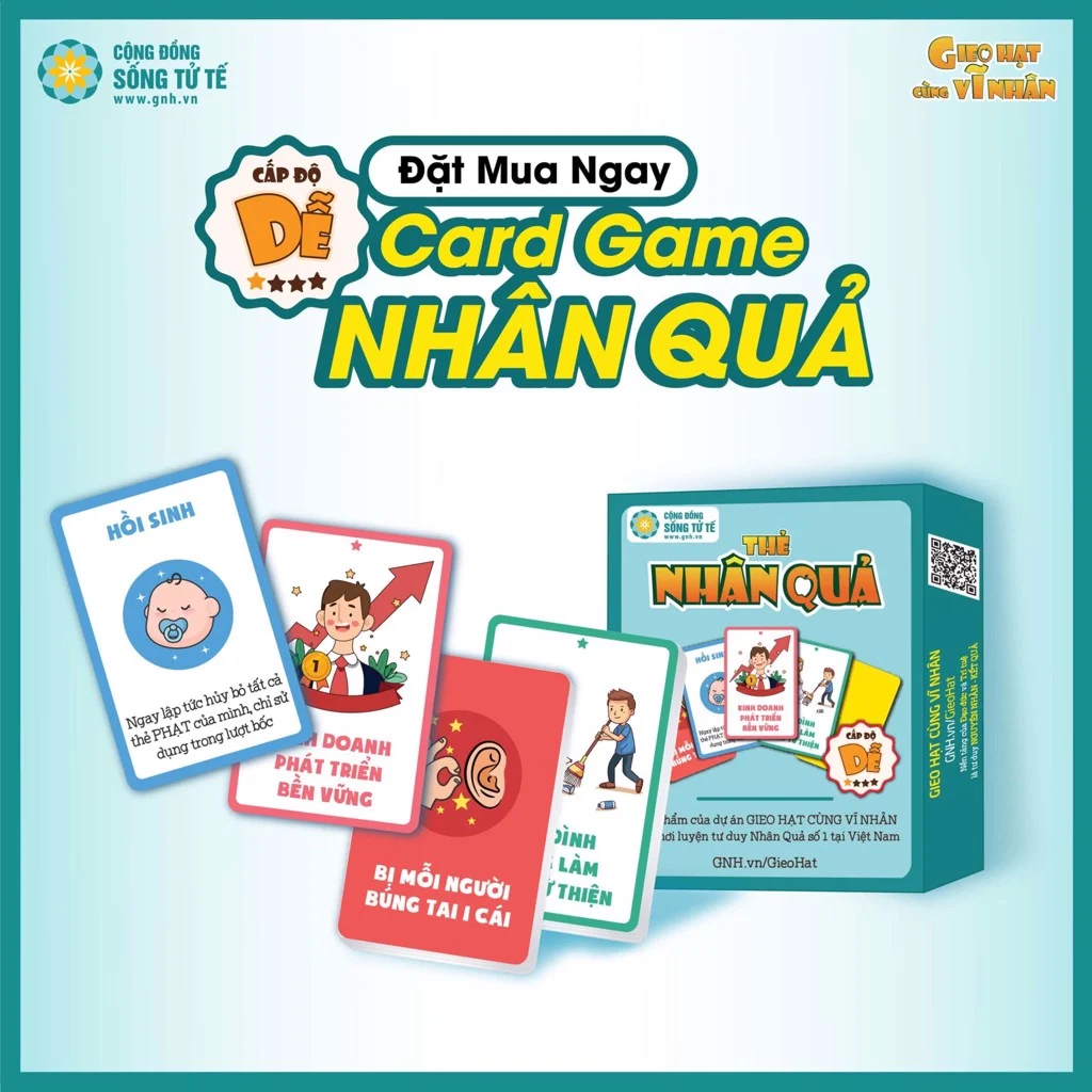 Bộ Thẻ Nhân Quả - Cấp Độ Dễ