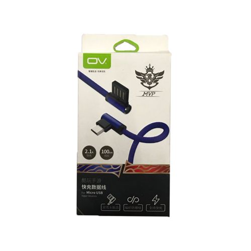 Cáp Sạc OV đầu chữ L 1M (NK) Cáp Sạc OV đầu chữ L 1M (NK)