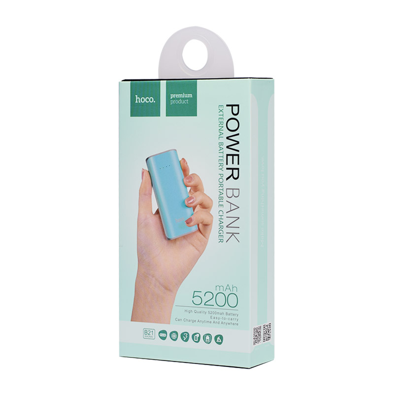 Pin Sạc Dự Phòng HOCO B21 5200mAh (NK) Pin Sạc Dự Phòng HOCO B21 5200mAh (NK)