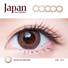 Kính áp tròng dùng 1 ngày màu NAGOYA BROWN