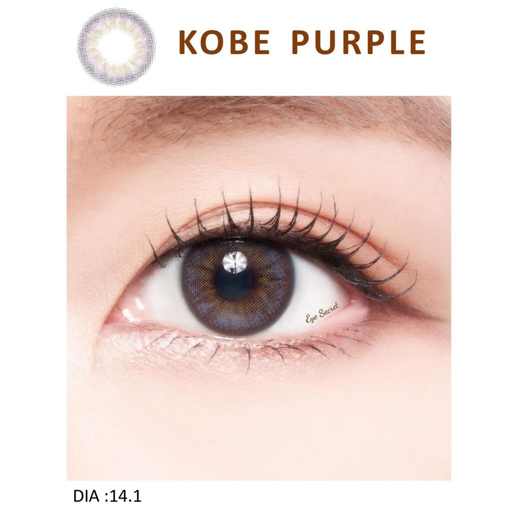 Kính áp tròng dùng 1 ngày màu KOBE PURPLE