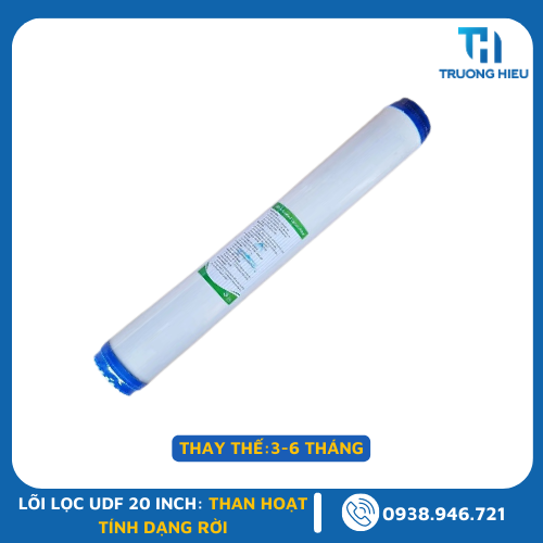 Lõi Lọc Thô UDF - Lõi Than hoạt tính hạt