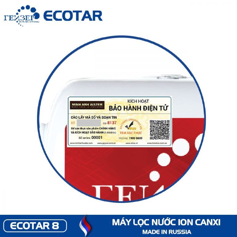 Máy Lọc Nước Geyser Ecotar 6