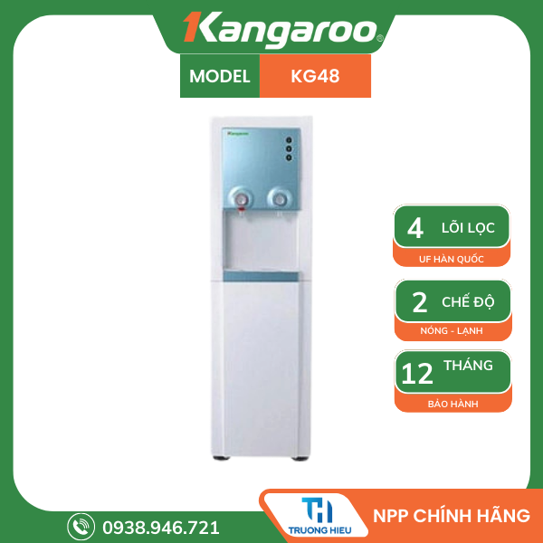 Máy lọc nước nóng lạnh Kangaroo KG48