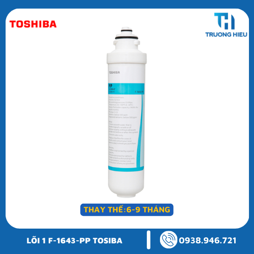 Lõi lọc nước Toshiba số 1 F-1643-PP
