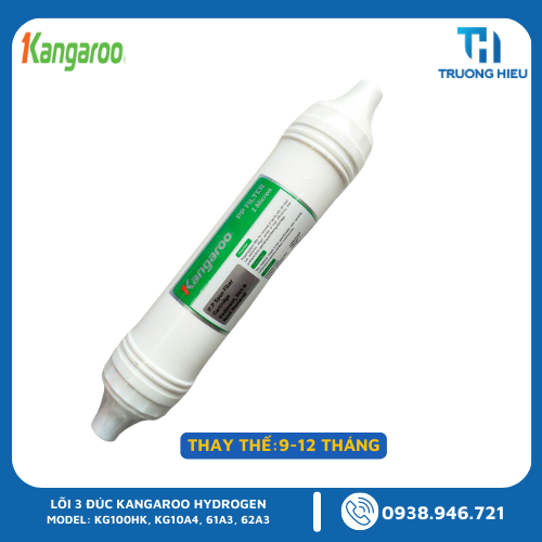 Lõi Lọc số 3 Đúc Kangaroo Hydrogen