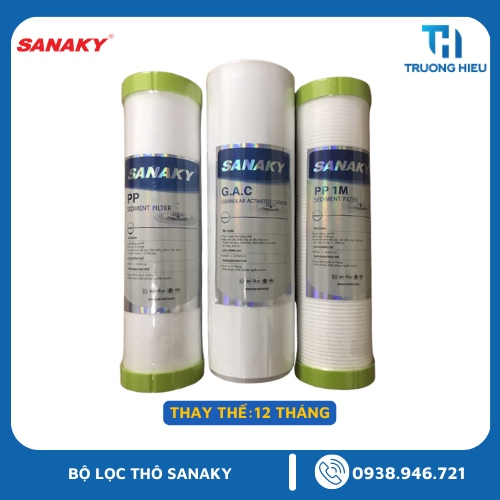 Bộ Lõi Lọc 123 Sanaky