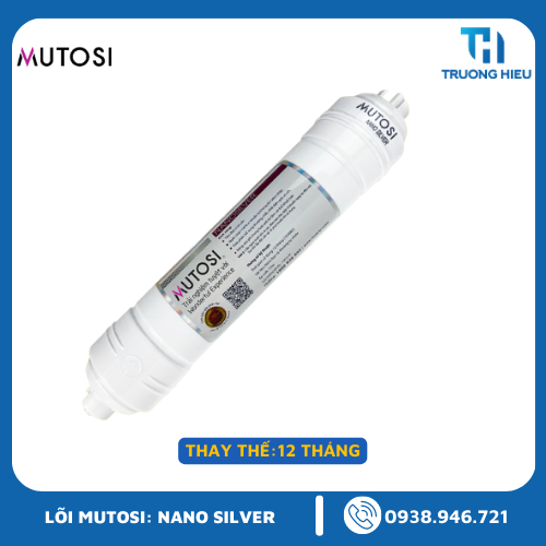 Lõi lọc Nước Số 8 Mutosi – Lõi Nanosilver