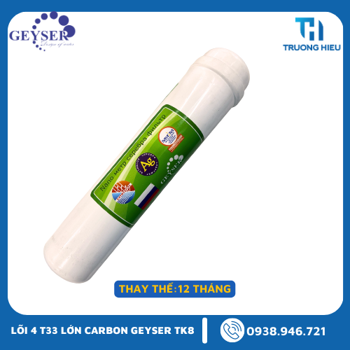 Lõi Lọc Nước Geyser TK8 - Lõi T33 ( Cation ngang)