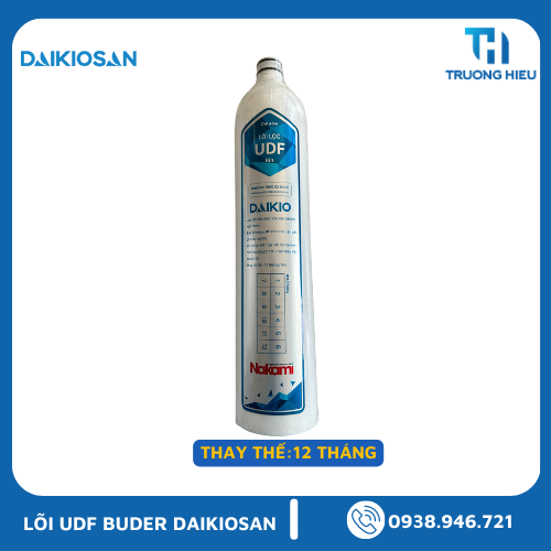 Lõi Lọc Nước Daikiosan Buder: UDF dạng kín