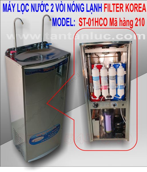 Máy Lọc Nước Nóng Lạnh Suntech 2 vòi ST-01HCO (MH 210)