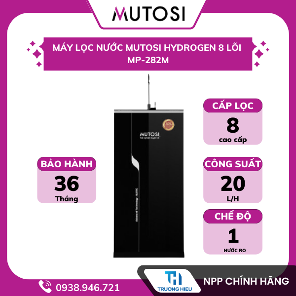 MÁY LỌC NƯỚC MUTOSI MP-282M