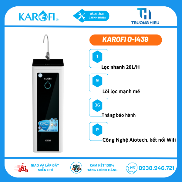 Máy lọc nước Karofi OI-439