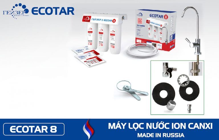 Máy lọc nước Ion Canxi Geyser Ecotar 8