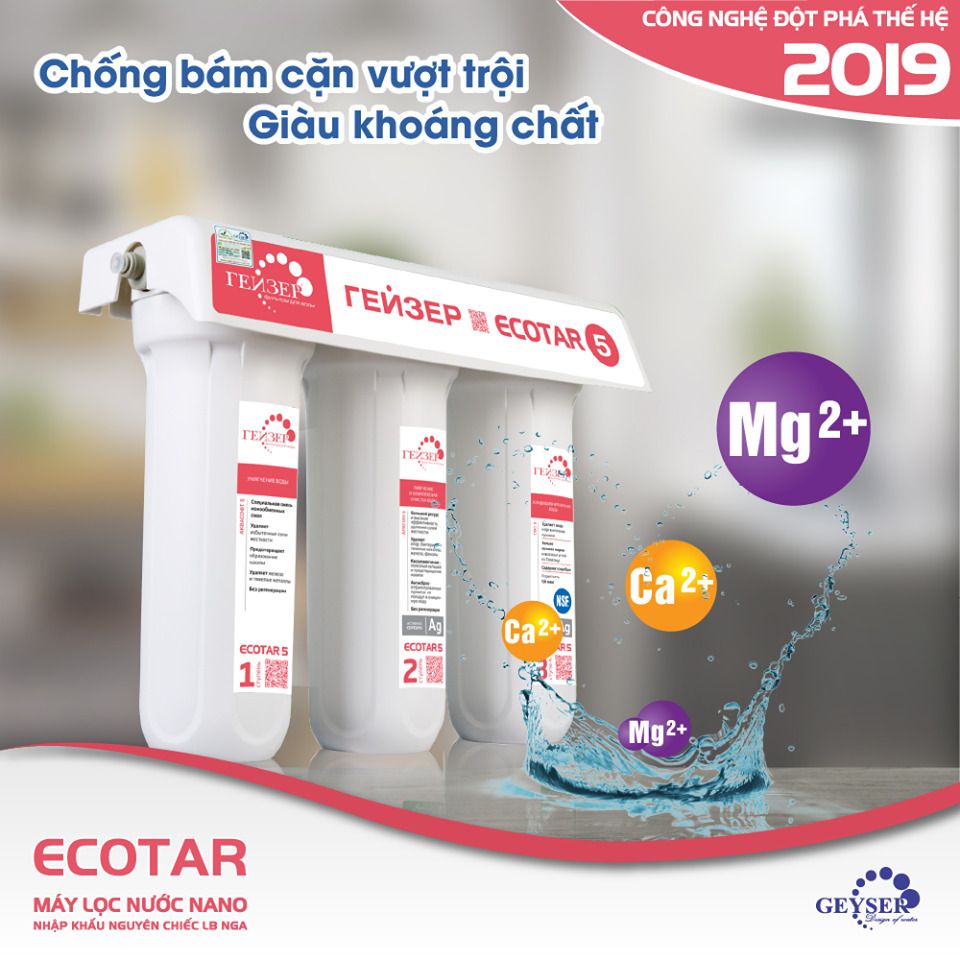 Máy lọc nước Geyser ECOTAR 5