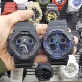  [Pin Miễn Phí Trọn Đời] GA-100-1A2 - Đồng hồ G-Shock Nam - Tem Vàng Chống Giả 