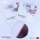  Tròng Kính Đổi Màu Essilor Transitions Classic Nâu Trà 