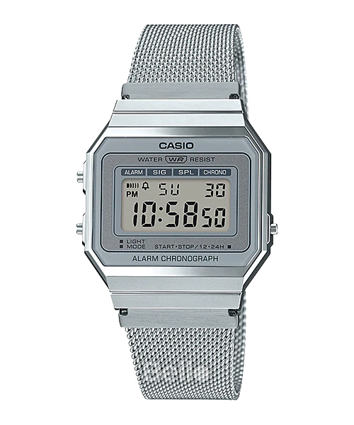  [Pin Miễn Phí Trọn Đời] A700WM-7ADF - Đồng hồ Casio - Tem vàng chống giả 