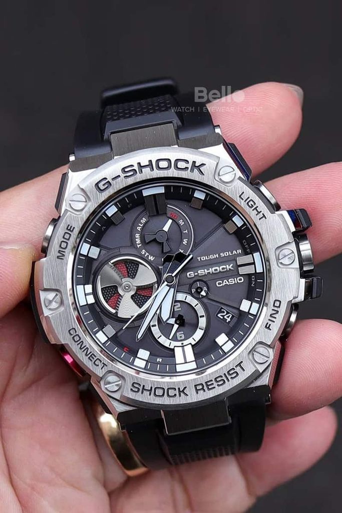  [Uy Tín Từ 2009] GST-B100-1A - Đồng hồ G-Shock Nam - Tem Vàng Chống Giả 