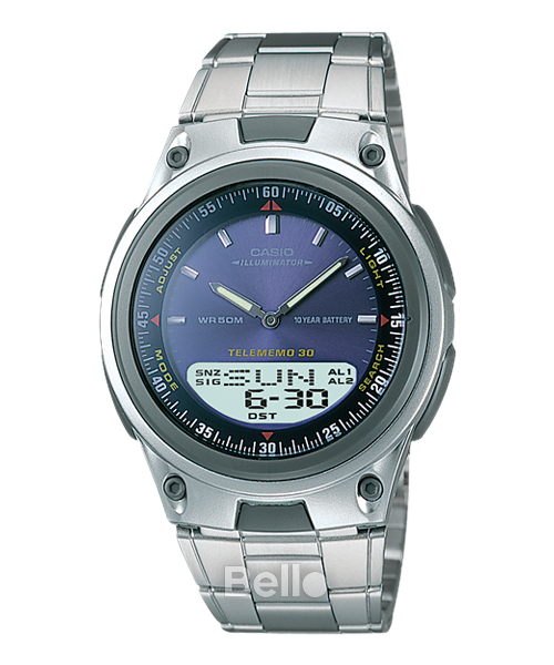 Đồng hồ Casio Nam AW-80D-2A chính hãng, giá rẻ, Thay Pin Trọn Đời
