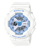  [Pin Miễn Phí Trọn Đời] BA-110BE-7A - Đồng hồ Casio Baby-G - Tem Vàng Chống Giả 