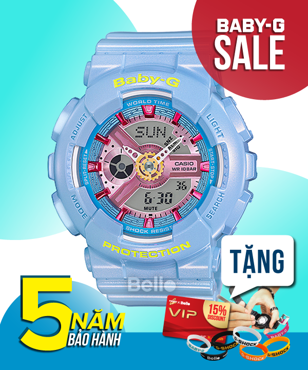 Baby-G BA-110CA-2A - Đồng hồ Casio Baby-G Chính hãng - G-Shock Nữ Giá rẻ