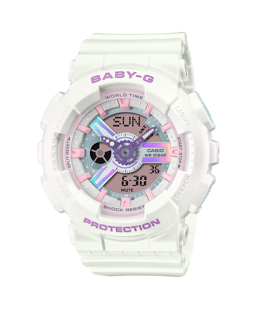  [Pin Miễn Phí Trọn Đời] BA-110FH-7ADR - Đồng hồ Casio Baby-G - Tem Vàng Chống Giả 