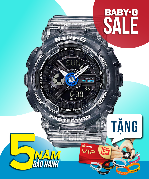Baby-G BA-110JM-1A - Đồng hồ Casio Baby-G Chính hãng - G-Shock Nữ Giá rẻ