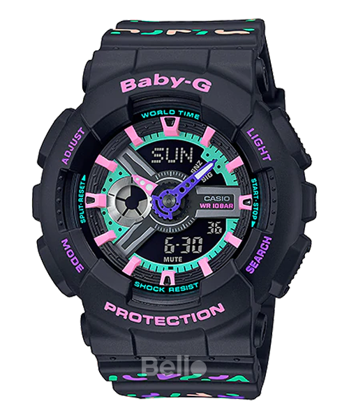 BA-110TH-1A - Đồng hồ Casio Baby-G Chính hãng - G-Shock Nữ Giá rẻ