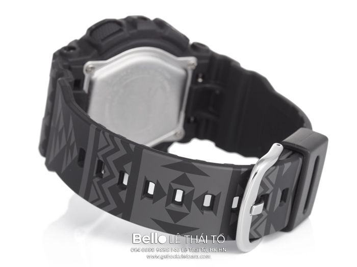BA-110TP-1A - Đồng hồ Casio G-Shock chính hãng - Vỏ và dây đeo có hoa văn bộ lạc và cổ điển