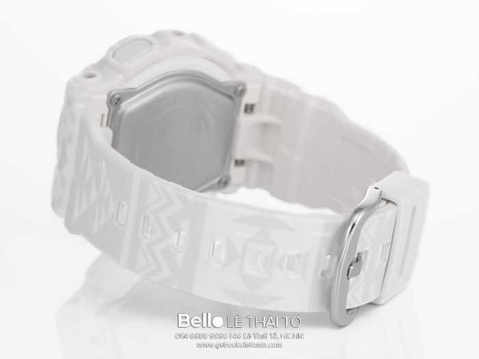 BA-110TP-7A - Đồng hồ Casio G-Shock chính hãng - Vỏ và dây đeo có hoa văn bộ lạc và cổ điển