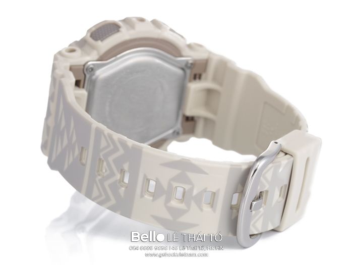 BA-110TP-8A - Đồng hồ Casio G-Shock chính hãng - Vỏ và dây đeo có hoa văn bộ lạc và cổ điển !