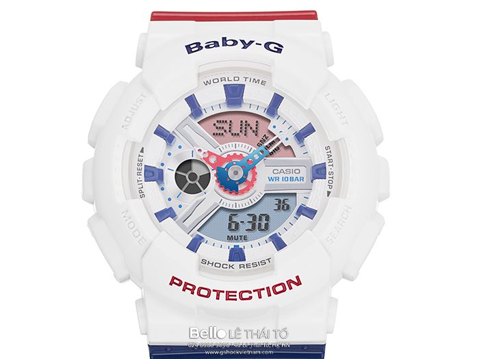 BA-110TR-7A - Đồng hồ Casio G-Shock chính hãng - Màu sắc hải quân nổi bật cá tính.