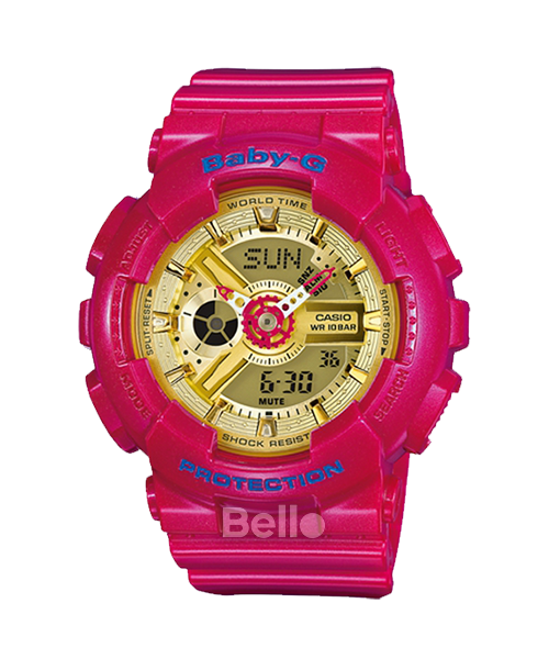 Baby-G BA-111GGB-4A - Đồng hồ Casio Baby-G Chính hãng - G-Shock Nữ Giá rẻ
