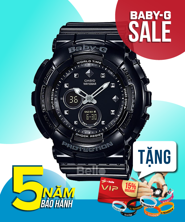 Baby-G BA-125-1A - Đồng hồ Casio Baby-G Chính hãng - G-Shock Nữ Giá rẻ
