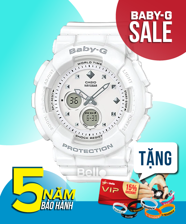 Baby-G BA-125-7A - Đồng hồ Casio Baby-G Chính hãng - G-Shock Nữ Giá rẻ
