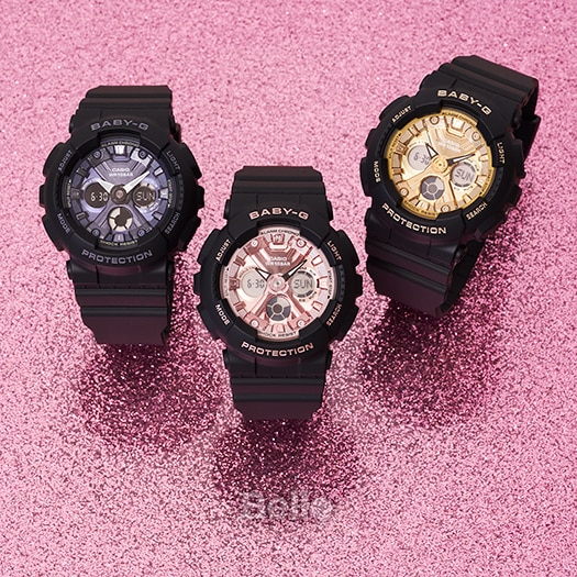 Baby-G BA-130-1A2 - Đồng hồ Casio Baby-G Chính hãng - G-Shock Nữ Giá rẻ