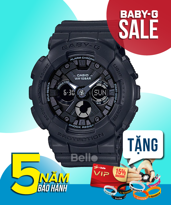 Baby-G BA-130-1A - Đồng hồ Casio Baby-G Chính hãng - G-Shock Nữ Giá rẻ