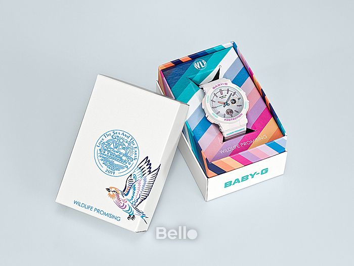 BA-255WLP-7A- Đồng hồ Casio G-Shock chính hãng - Phiên bản hợp tác WILDLIFE PROMISING