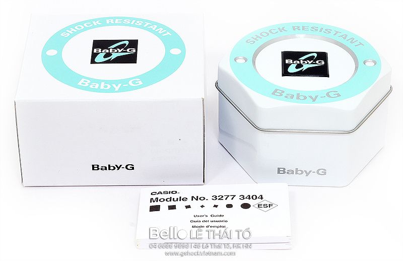  [Pin Miễn Phí Trọn Đời] BA-110DC-2A3 - Đồng hồ Casio Baby-G - Tem Vàng Chống Giả 
