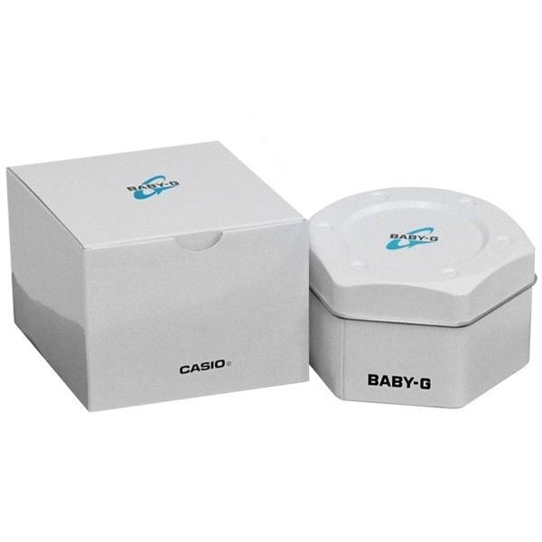 BGA-150FL-4A- Đồng hồ Casio G-Shock chính hãng - Dây hồng nhám, mặt họa tiết hoa cỏ duyên dáng