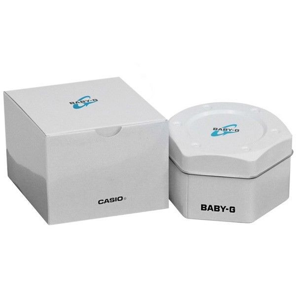BGA-150FL-7A- Đồng hồ Casio G-Shock chính hãng - Dây trắng nhám, mặt họa tiết hoa cỏ duyên dáng